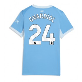 Manchester City Josko Gvardiol #24 Hemmakläder Dam 2026-27 Kortärmad